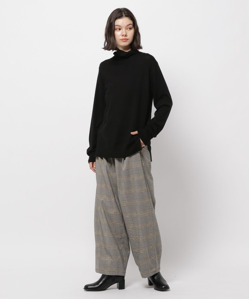 niko and...（ニコアンド）の「ウールブレンドソフトタートル（ニット/セーター・レディース・ピンク/ブラック/オレンジ/アイボリー/ブルー・LARGE/MEDIUM）」の14枚目の写真