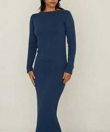 ADDYSONS（アディソンズ）の「Back Open Knit Dress（ワンピース）」