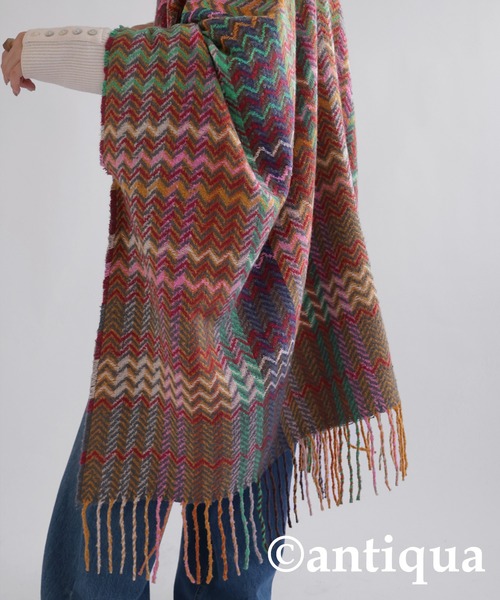 antiqua(アンティカ)の「2wayデザインポンチョ(ポンチョ・レディース・マルチ・FREE)」の5枚目の写真