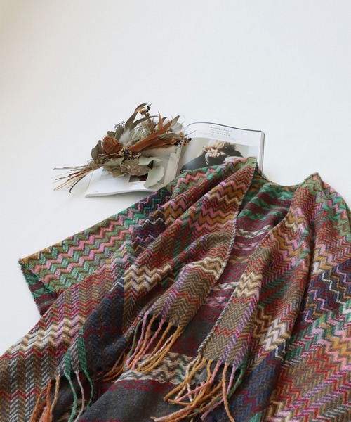 antiqua(アンティカ)の「2wayデザインポンチョ(ポンチョ・レディース・マルチ・FREE)」の11枚目の写真