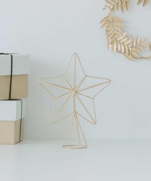 URBAN RESEARCH DOORS（アーバンリサーチドアーズ）の「shesay　星のワイヤーツリートッパー（インテリア雑貨・レディース・その他1・-）」の2枚目の写真