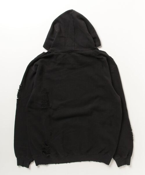 2AM(ツーエイエム)の「【THRIFTY LOOK スリフティールック 】 WORN-OUT BAND HOODIE "BEASTIE BOYS" パーカー(パーカー・メンズ・ブラウン系/ブラック/ブラック系1・X-LARGE/LARGE/XX-LARGE)」の13枚目の写真