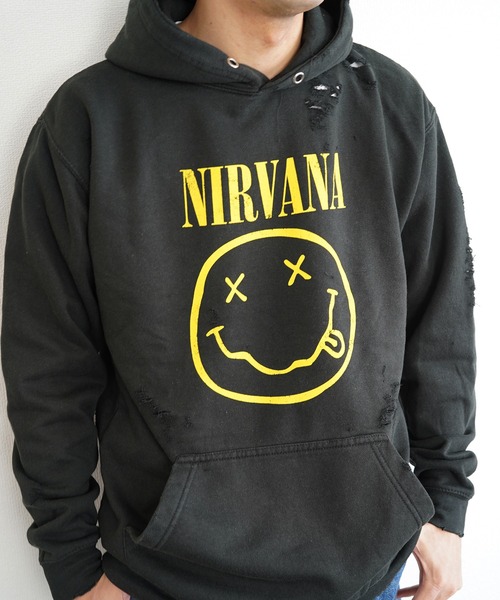 2AM(ツーエイエム)の「【THRIFTY LOOK スリフティールック 】 WORN-OUT BAND HOODIE "BEASTIE BOYS" パーカー(パーカー・メンズ・ブラウン系/ブラック/ブラック系1・X-LARGE/LARGE/XX-LARGE)」の7枚目の写真