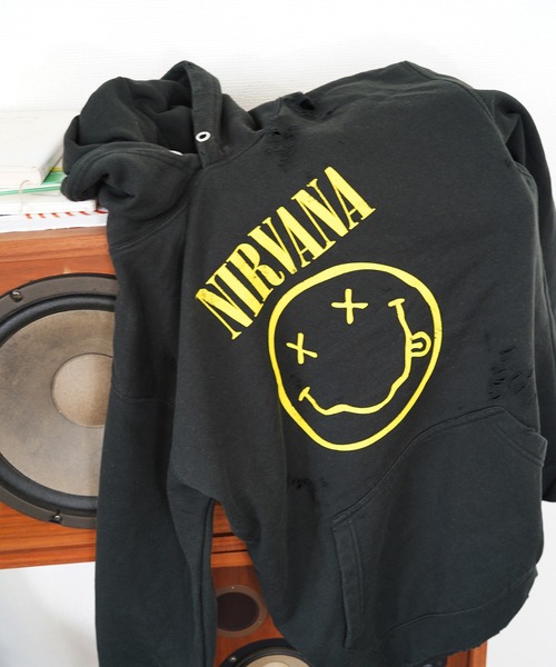 2AM(ツーエイエム)の「【THRIFTY LOOK スリフティールック 】 WORN-OUT BAND HOODIE "BEASTIE BOYS" パーカー(パーカー・メンズ・ブラウン系/ブラック/ブラック系1・X-LARGE/LARGE/XX-LARGE)」の8枚目の写真