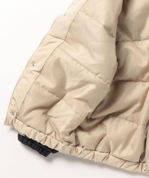NAVY（ネイビー）の「NAVY 中綿切り替えアウター（その他アウター・レディース・ベージュ×ブラック/ホワイト×グレー/ベージュ系・フリー）」の14枚目の写真