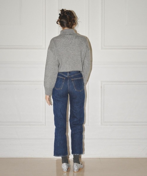 MIRO AMURETTE(ミロアミュレット)の「pleats line knit/プリーツラインニット(ニット/セーター・レディース・グレー・FREE)」の9枚目の写真