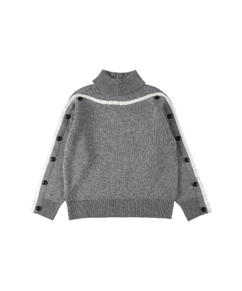 MIRO AMURETTE(ミロアミュレット)の「pleats line knit/プリーツラインニット(ニット/セーター・レディース・グレー・FREE)」の13枚目の写真