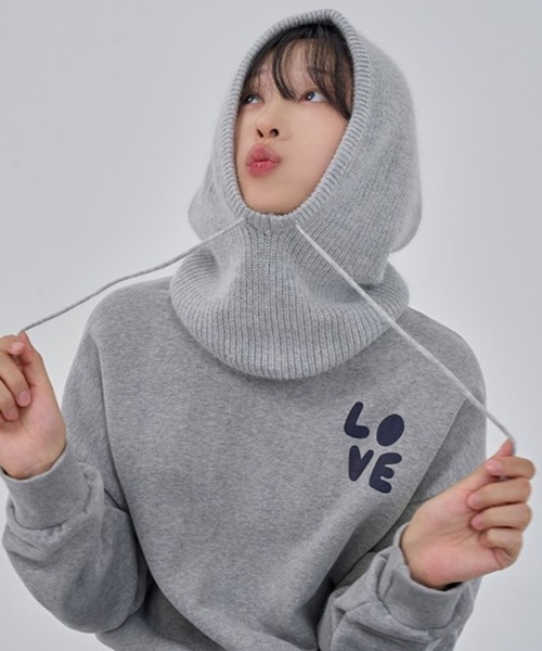 3.3 Field Trip (3.3フィールドトリップ)の「【UNISEX】3.3 Field Trip/ウールソフトバラクラバ 2100859(ニットキャップ/ビーニー・レディース・ベージュ/グレー・FREE)」の3枚目の写真