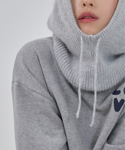 3.3 Field Trip (3.3フィールドトリップ)の「【UNISEX】3.3 Field Trip/ウールソフトバラクラバ 2100859(ニットキャップ/ビーニー・レディース・ベージュ/グレー・FREE)」の4枚目の写真