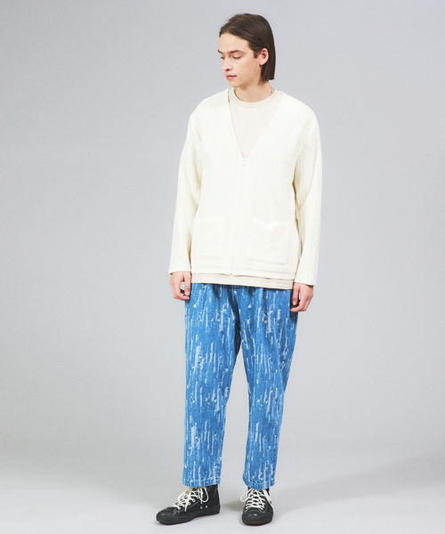 ABAHOUSE（アバハウス）の「【Revo.】ワイドテーパードクラッシュデニム（デニムパンツ・メンズ・ライトブルー/インディゴブルー・M/L）」の16枚目の写真