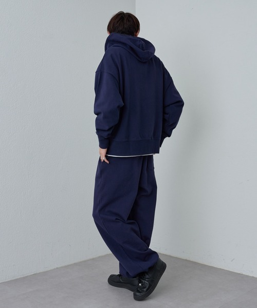 COLONY 2139（コロニートゥーワンスリーナイン）の「裏毛フルジップパーカー（パーカー・メンズ・グレー/オフホワイト/ネイビー・LARGE/MEDIUM/SMALL）」の17枚目の写真