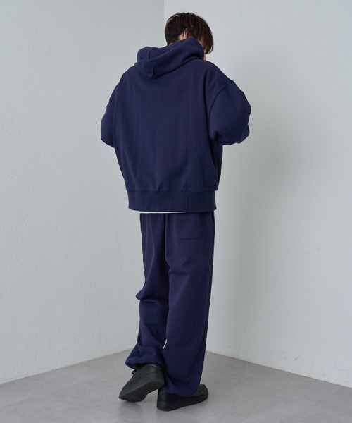 COLONY 2139（コロニートゥーワンスリーナイン）の「裏毛フルジップパーカー（パーカー・メンズ・グレー/オフホワイト/ネイビー・LARGE/MEDIUM/SMALL）」の18枚目の写真