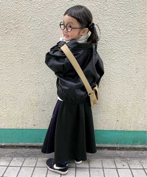 CIAOPANIC TYPY(チャオパニックティピー)の「【WEB限定】【KIDS】ストレッチジャージライントラックスカート(スカート・キッズ・ブラック/ネイビー・XX-LARGE/X-LARGE/LARGE/MEDIUM/SMALL)」の21枚目の写真