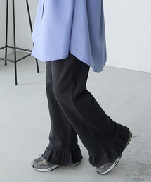 forksy. | 【forksy.】スウェットフリルパンツ(スウェットパンツ)