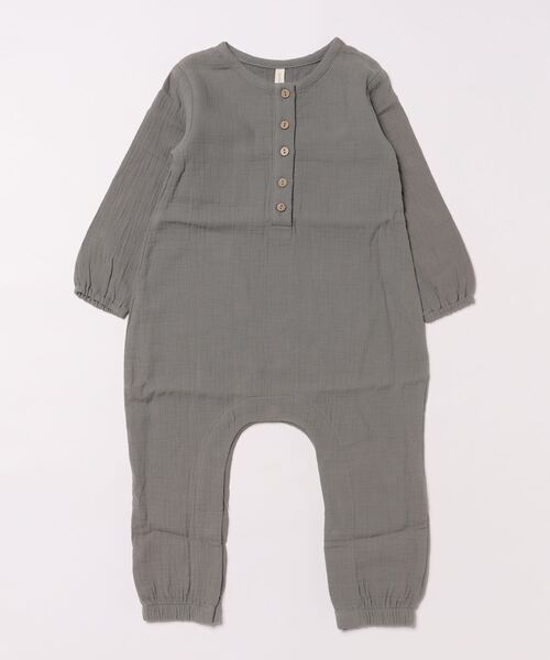 【セール】★Quincy Mae★WOVEN JUMPSUIT | DUSK（その他ベビー用品）｜Quincy Mae（クインシーメイ）