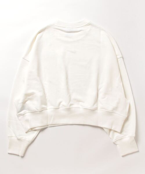 NIKE（ナイキ）の「【NIKE】ナイキ スポーツウェア フェニックス フリース ウィメンズ OOS  クルーネック スウェットシャツ（スウェット・レディース・ホワイト/ダークブラウン/オリーブ/ブルー・S/M/L）」の5枚目の写真