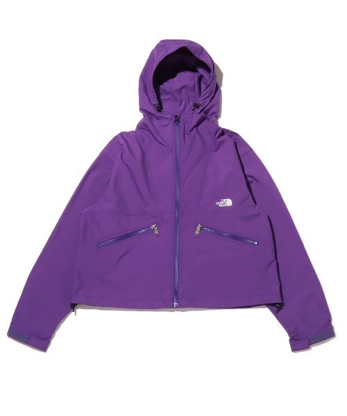 ノースフェイス レディースショートコンパクトJKパープル THE NORTH FACE（ザノースフェイス）の「THE NORTH FACE Womens