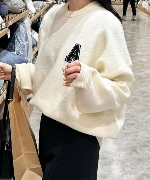 ACYM（アシーム）の「A logo sweat ニット（ニット/セーター）」 - WEAR