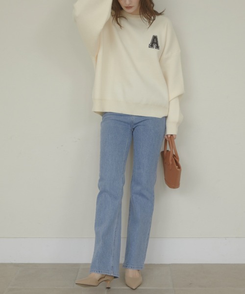 A logo sweat ニット（ニット/セーター）｜ACYM（アシーム）の
