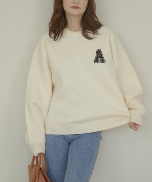 A logo sweat ニット（ニット/セーター）｜ACYM（アシーム）の