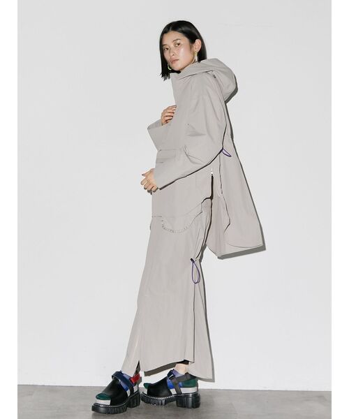 UN3D.（アンスリード）の「アノラックトップ（マウンテンパーカー・レディース・ブラック/グレー・36/38）」の20枚目の写真