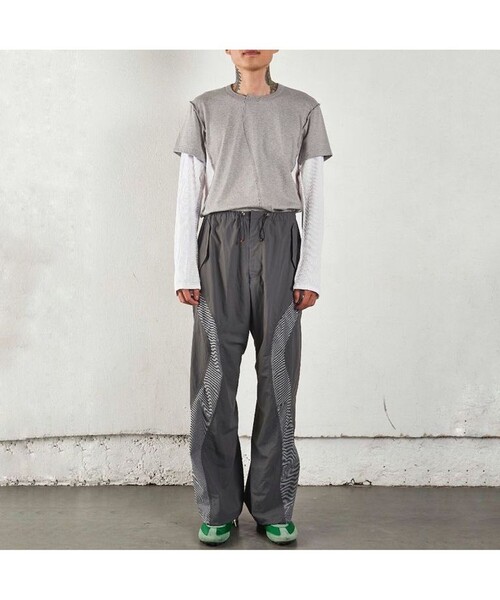 nvrfrgt Paneled Track Pantsネヴァーフォーゲット NVRFRGT（ネヴァーフォーゲット）の「【NVRFRGT/ネヴァーフォーゲット