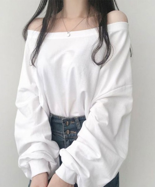 CARLA   レディショルダートップス CARLA カーラーレディーショルダートップスサイズ1 新品未使用