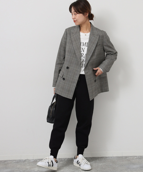 JOURNAL STANDARD relume(ジャーナルスタンダード レリューム)の「《追加2》TIME INロゴロングT(Tシャツ/カットソー・レディース・ホワイト/ホワイト系その他・FREE)」の3枚目の写真