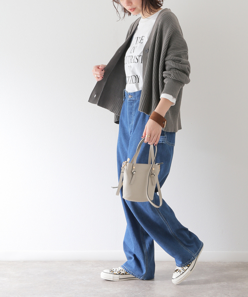 JOURNAL STANDARD relume(ジャーナルスタンダード レリューム)の「《追加2》TIME INロゴロングT(Tシャツ/カットソー・レディース・ホワイト/ホワイト系その他・FREE)」の6枚目の写真
