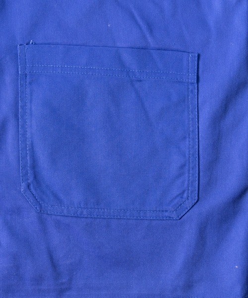 NYLAUS（ナイラス）の「T/Cツイル カバーオール ジャケット（カバーオール・メンズ・ブルー系・XS/S/M/L/XL）」の7枚目の写真