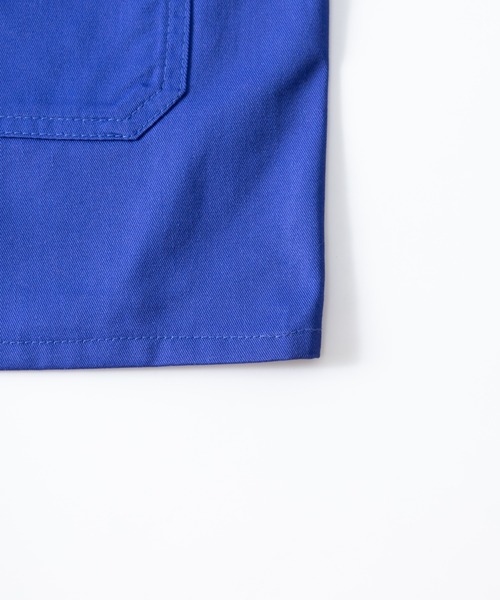 NYLAUS（ナイラス）の「T/Cツイル カバーオール ジャケット（カバーオール・メンズ・ブルー系・XS/S/M/L/XL）」の8枚目の写真