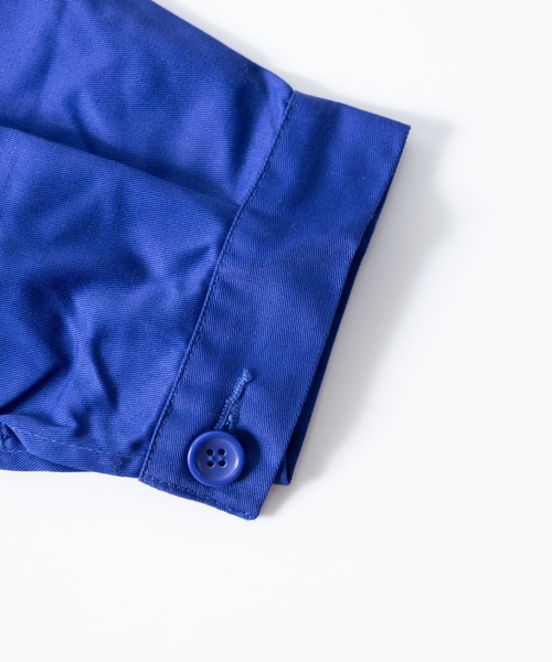 NYLAUS（ナイラス）の「T/Cツイル カバーオール ジャケット（カバーオール・メンズ・ブルー系・XS/S/M/L/XL）」の5枚目の写真