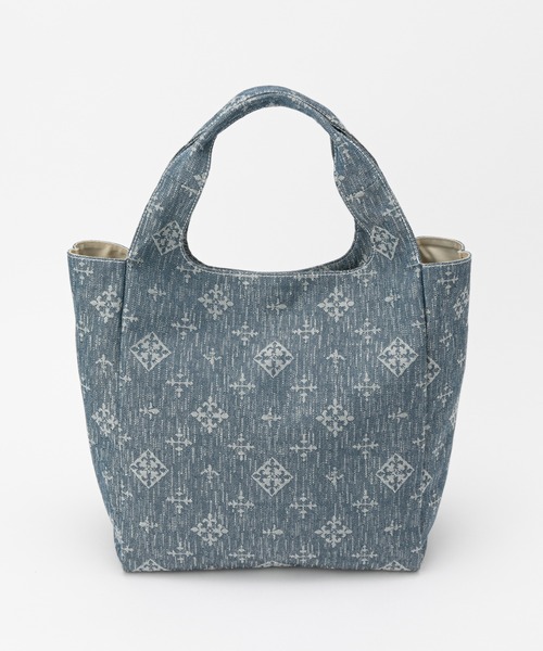 ★新品タグ付き★russet【Denim jacquard】シンプルトートバッグ 予約開始！】ラシットから新シリーズ【Denim Jacquard】登場