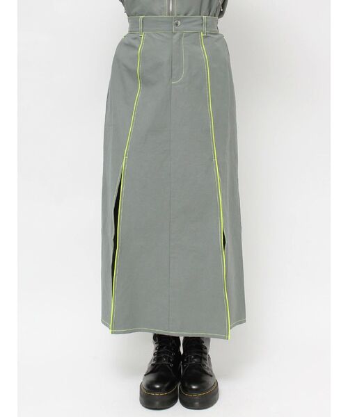 jouetie(ジュエティ)の「スリットワークスカート【セットアップ対応】(スカート・レディース・グレー/ピンク・MEDIUM)」の15枚目の写真