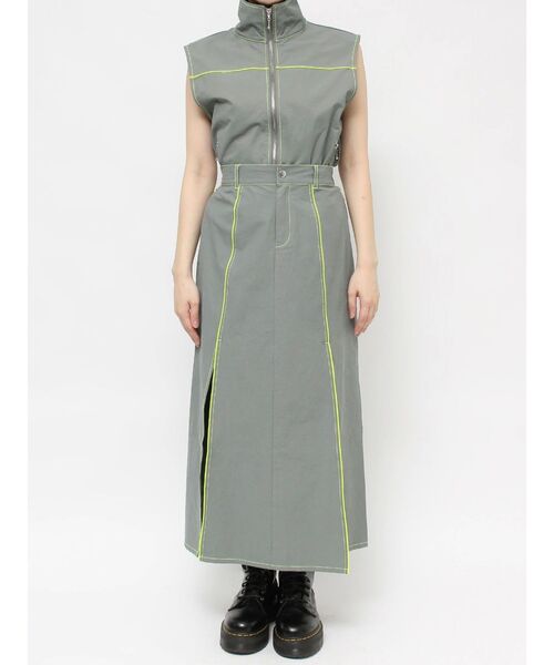 jouetie(ジュエティ)の「スリットワークスカート【セットアップ対応】(スカート・レディース・グレー/ピンク・MEDIUM)」の21枚目の写真