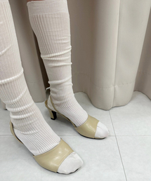 【BRESCIANI/ブレッシアーニ】SILK RIB KNEE SOX