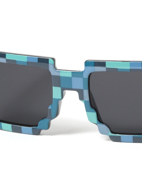 BAYFLOW（ベイフロー）の「[UVカット]ピクセルサングラス（KIDS）（サングラス・キッズ・グレー/ブルー/グリーン/ピンク・FREE）」の12枚目の写真