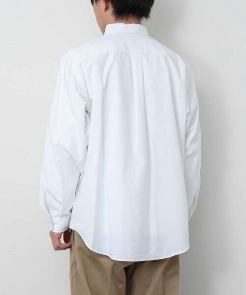 DANTON（ダントン）の「【DANTON/ダントン】CMX DOT BUTTON BD SHIRT ドットボタンシャツ（シャツ/ブラウス・メンズ・チャコールグレー/ホワイト/ホワイト系その他4・42/40/38/44）」の15枚目の写真