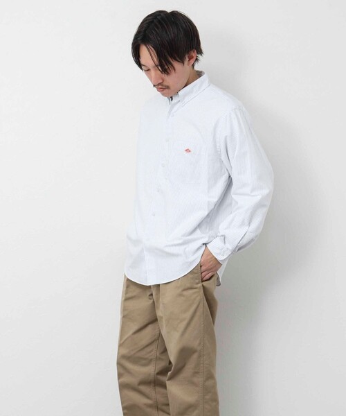 DANTON（ダントン）の「【DANTON/ダントン】CMX DOT BUTTON BD SHIRT ドットボタンシャツ（シャツ/ブラウス・メンズ・チャコールグレー/ホワイト/ホワイト系その他4・42/40/38/44）」の19枚目の写真