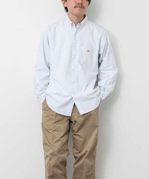 DANTON（ダントン）の「【DANTON/ダントン】CMX DOT BUTTON BD SHIRT ドットボタンシャツ（シャツ/ブラウス・メンズ・チャコールグレー/ホワイト/ホワイト系その他4・42/40/38/44）」の20枚目の写真