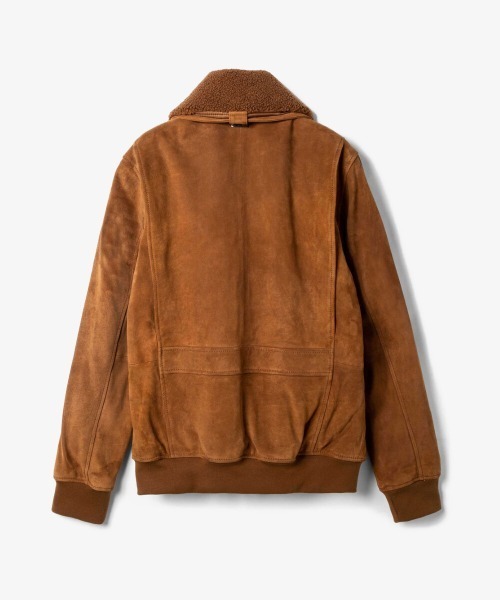 MICHAEL KORS（マイケルコース）の「CANNONBURY スエード ジャケット（ブルゾン・メンズ・ブラウン系・L/S/XS/XL）」の5枚目の写真