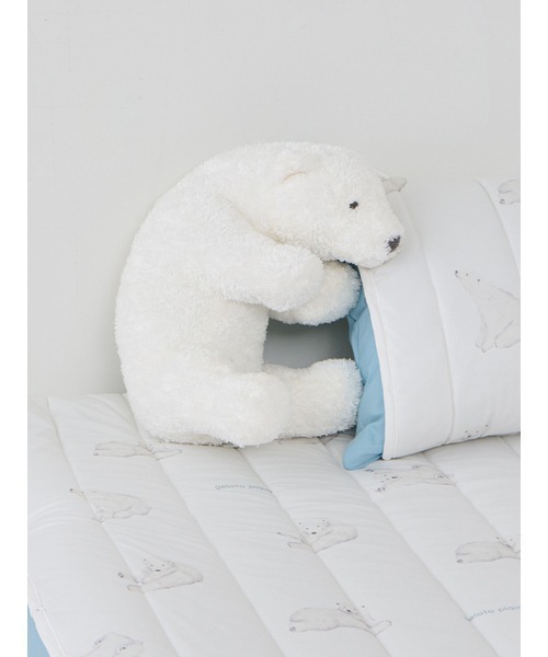 gelato pique Sleep（ジェラートピケスリープ）の「【Sleep】シロクマ クッション（クッション/クッションカバー・レディース・オフホワイト・FREE）」の2枚目の写真