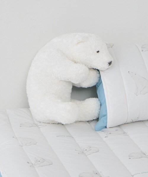 gelato pique Sleep（ジェラートピケスリープ）の「【Sleep】シロクマ クッション（クッション/クッションカバー・レディース・オフホワイト・FREE）」の13枚目の写真