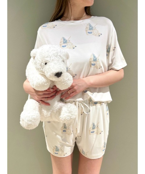 gelato pique Sleep（ジェラートピケスリープ）の「【Sleep】シロクマ クッション（クッション/クッションカバー・レディース・オフホワイト・FREE）」の14枚目の写真