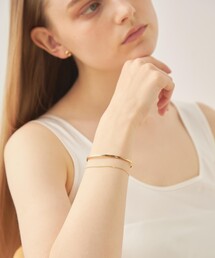 ete レイヤードバングルペダルチェーン レイヤード バングル ペタルチェーン（850641-850642） ｜ women