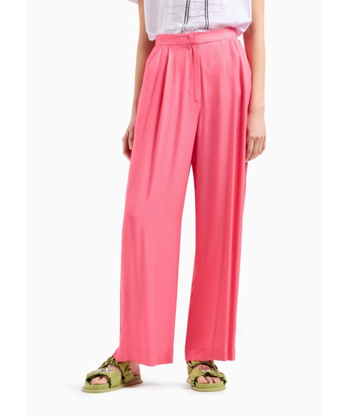 ワイドビスコースパンツ ARMANI EXCHANGE（アルマーニエクスチェンジ）の「【A|X