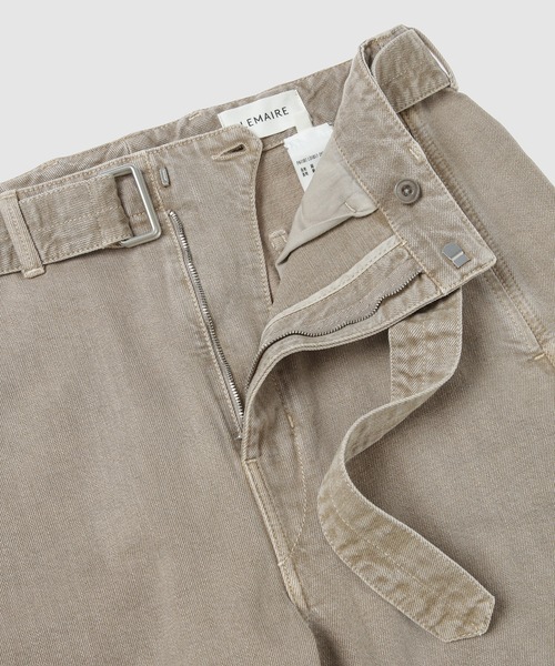 LEMAIRE ツイストハイウエストクロッフトシンス 【関税込】 LEMAIRE(ルメール) コンストラストステッチシャツ 95-05-11