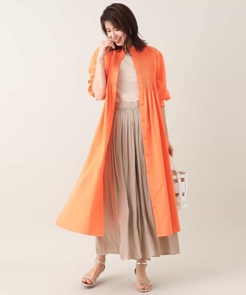 a.v.v(アーヴェヴェ)の「カップ付きアシメタンクトップ(Tシャツ/カットソー・レディース・ベージュ/ブラック・38/36)」の6枚目の写真