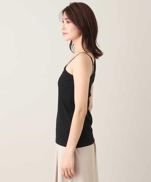 a.v.v(アーヴェヴェ)の「カップ付きアシメタンクトップ(Tシャツ/カットソー・レディース・ベージュ/ブラック・38/36)」の20枚目の写真