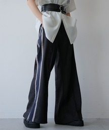 HARE | ジャガードラインフレアパンツ(HARE)(その他パンツ)